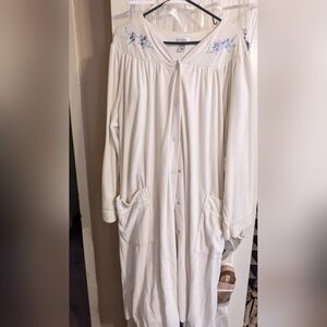 Ladies Terry Cloth Snap Up Robe